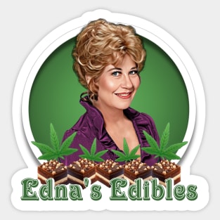 Mrs Garrett - Edna's Edibles Sticker